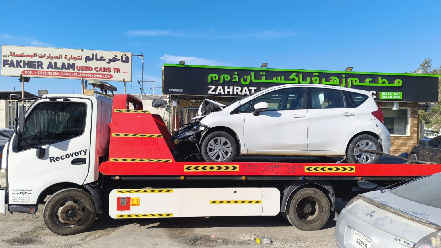 Tow truck Dubai